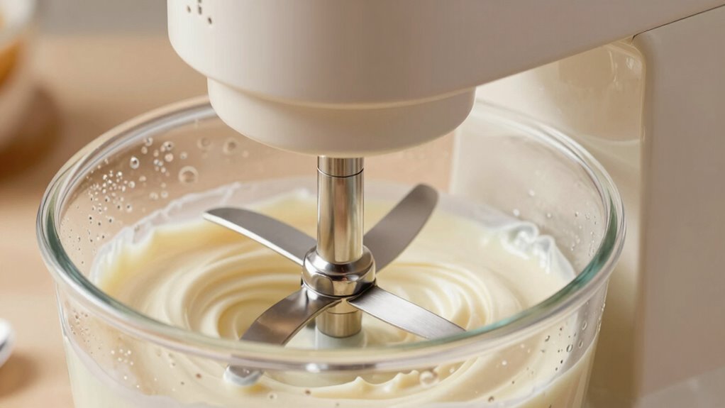 smooth consistent ice cream