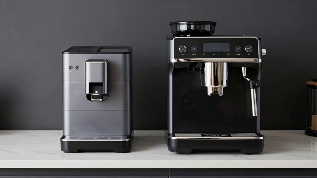 space efficient coffee machines