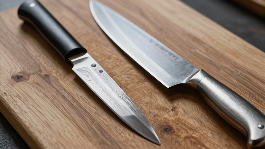 blade materials and handle design