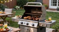 easy backyard grilling setup