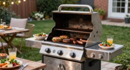 easy backyard grilling setup