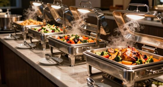essential buffet serving equipment