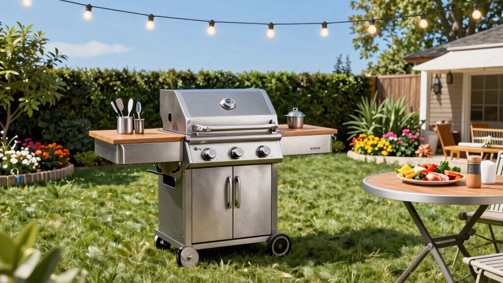grill safety and setup