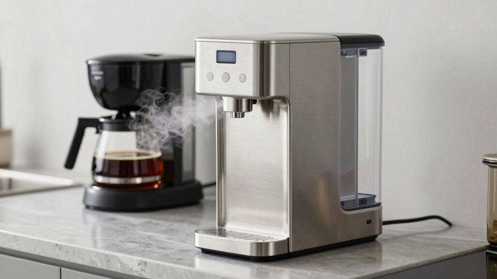 hot water versus coffee