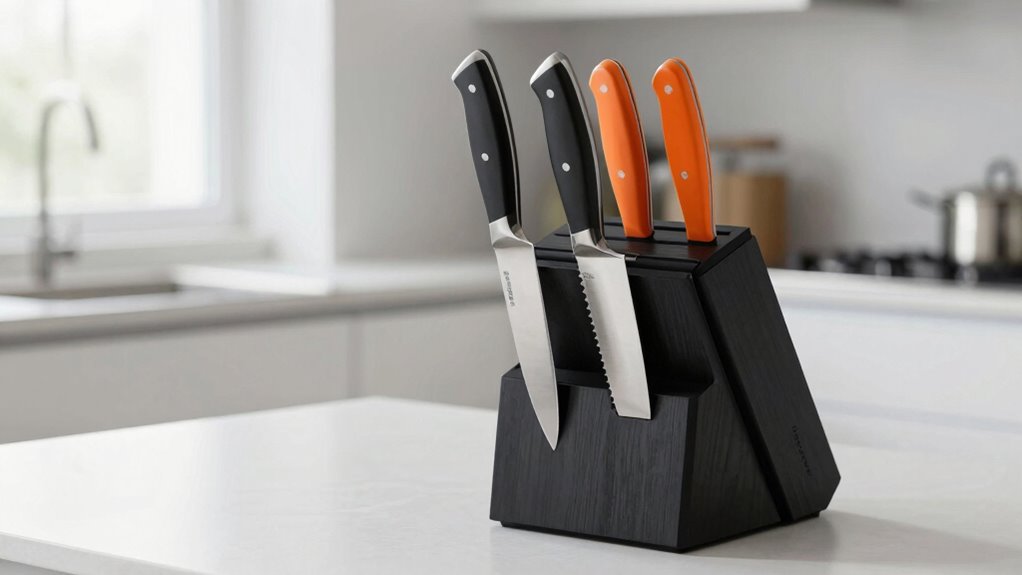 organize knives for quick access