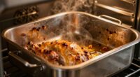pan depth prevents burning