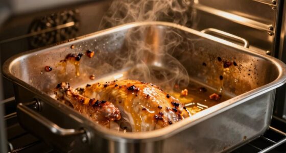 pan depth prevents burning
