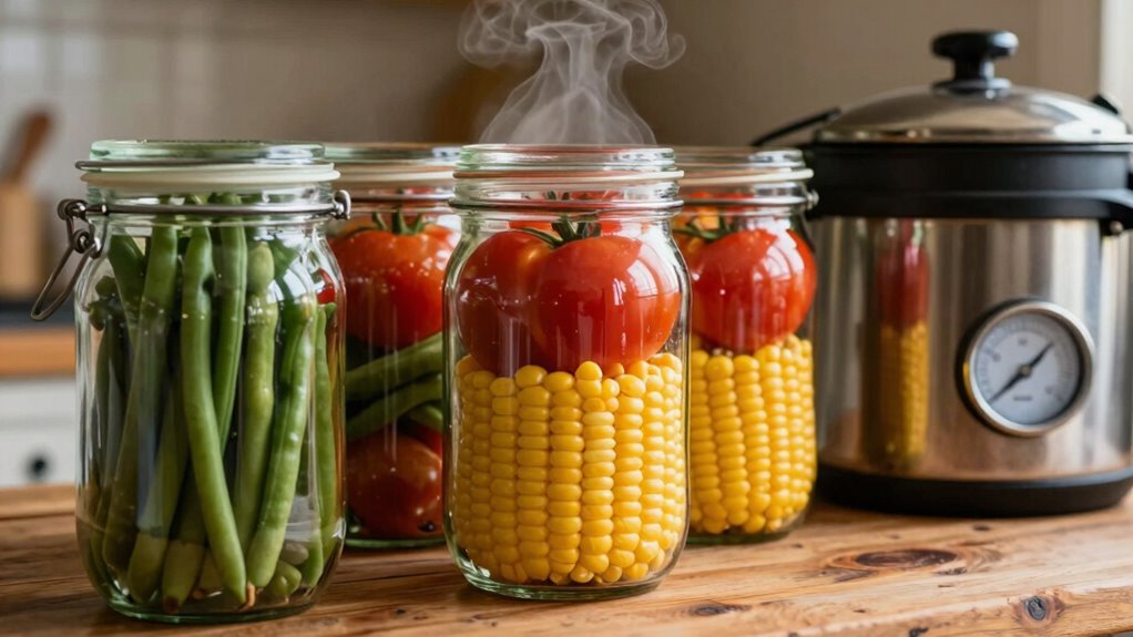 pressure canning for low acid foods