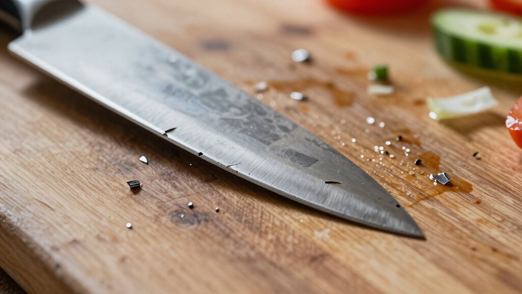 proper knife handling and maintenance