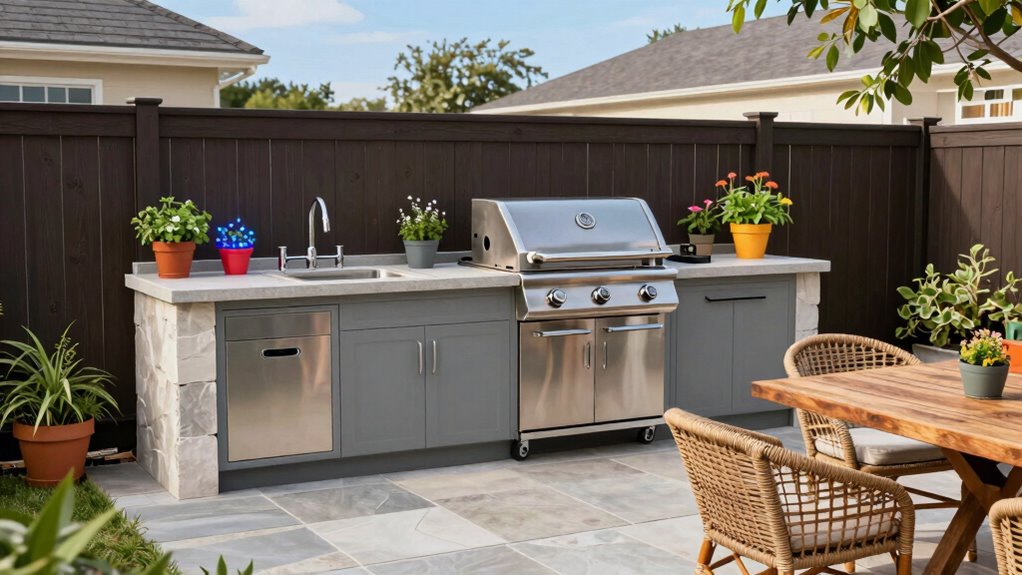 safe functional outdoor cooking