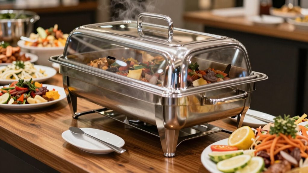 strategic accessible buffet placement