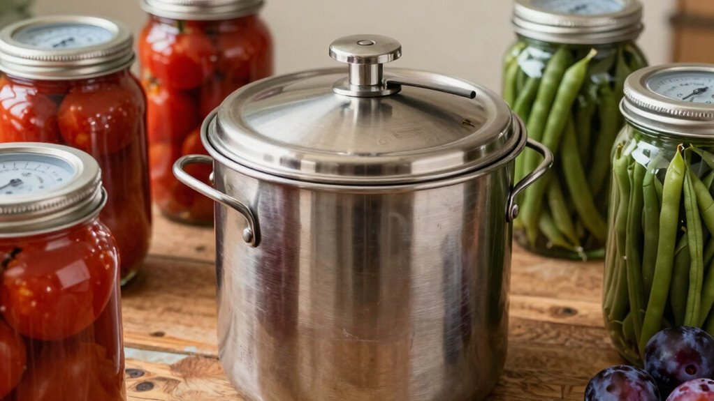 use pressure canning for low acid