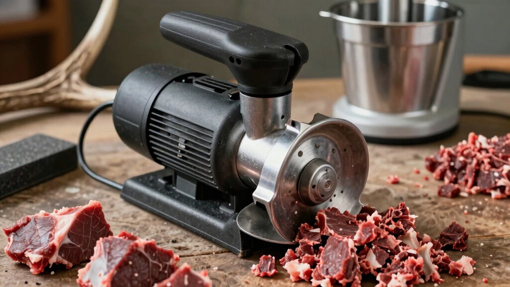 wild game meat grinding