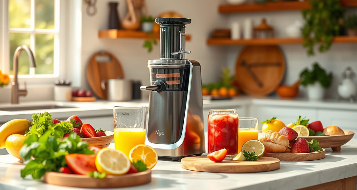 Beat the Heat with Fresh Summer Juices Using Ninja NeverClog Juicer