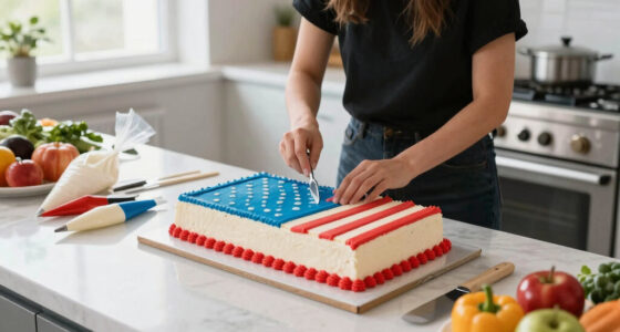 Martha's Giant Flag Cake Served 250 Guests—Here's How to Make It Yourself