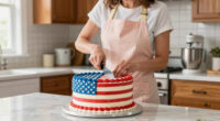 Martha Stewart Serves Huge American Flag Cake with 250 Pieces for Founding Father-Themed Party