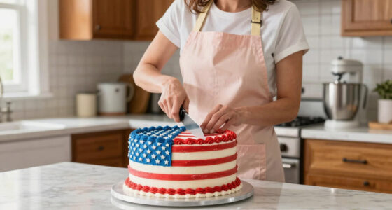 Martha Stewart Serves Huge American Flag Cake with 250 Pieces for Founding Father-Themed Party