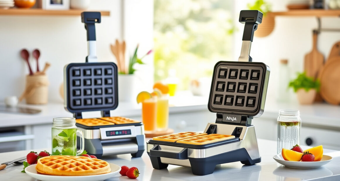 Perfect Summer Waffles with Ninja Belgian Waffle Maker Pro