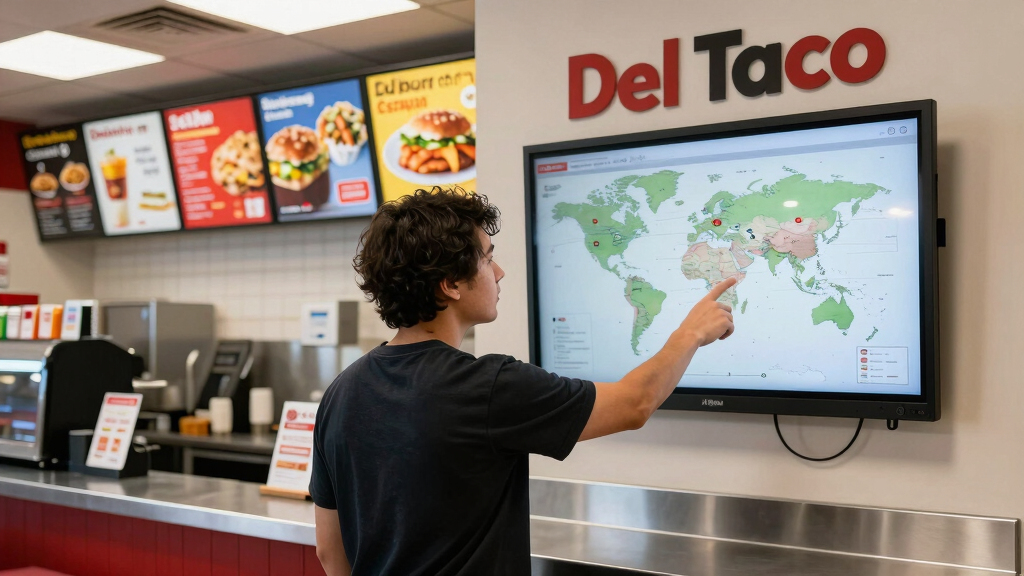 Del Taco Surges In Global Coverage