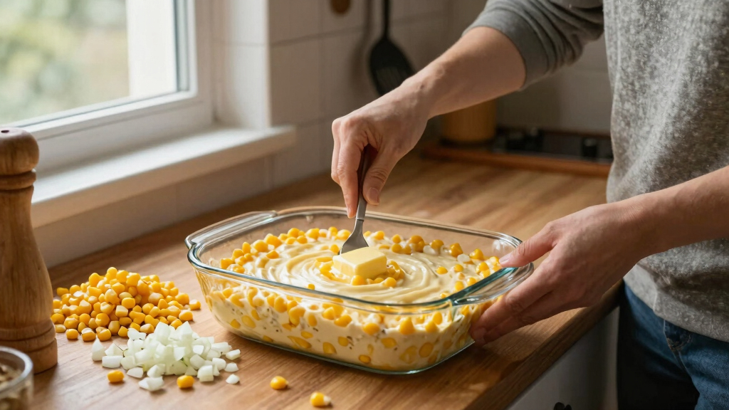 Scalloped Corn Casserole