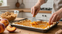 Peach Crumb Bars