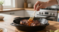 The Cheap 1-Ingredient Glaze That Completely Transforms Steak