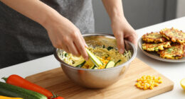 Zucchini And Corn Fritters