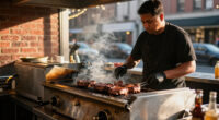 A Day With The Grill Master At NYC’s Best New Steakhouse | On The Line | Bon Appétit