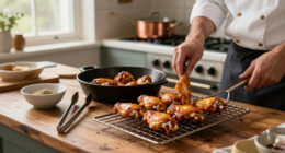 A Professional Chef Swears By This 2-Step Method For The Crispiest Chicken Wings