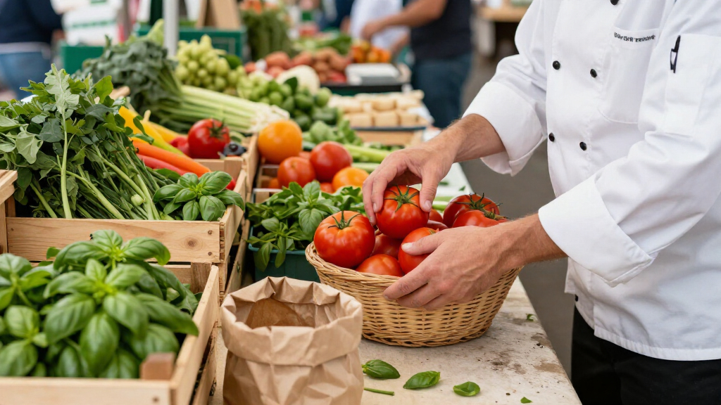 Ingredient Shopping With A Michelin Star Chef