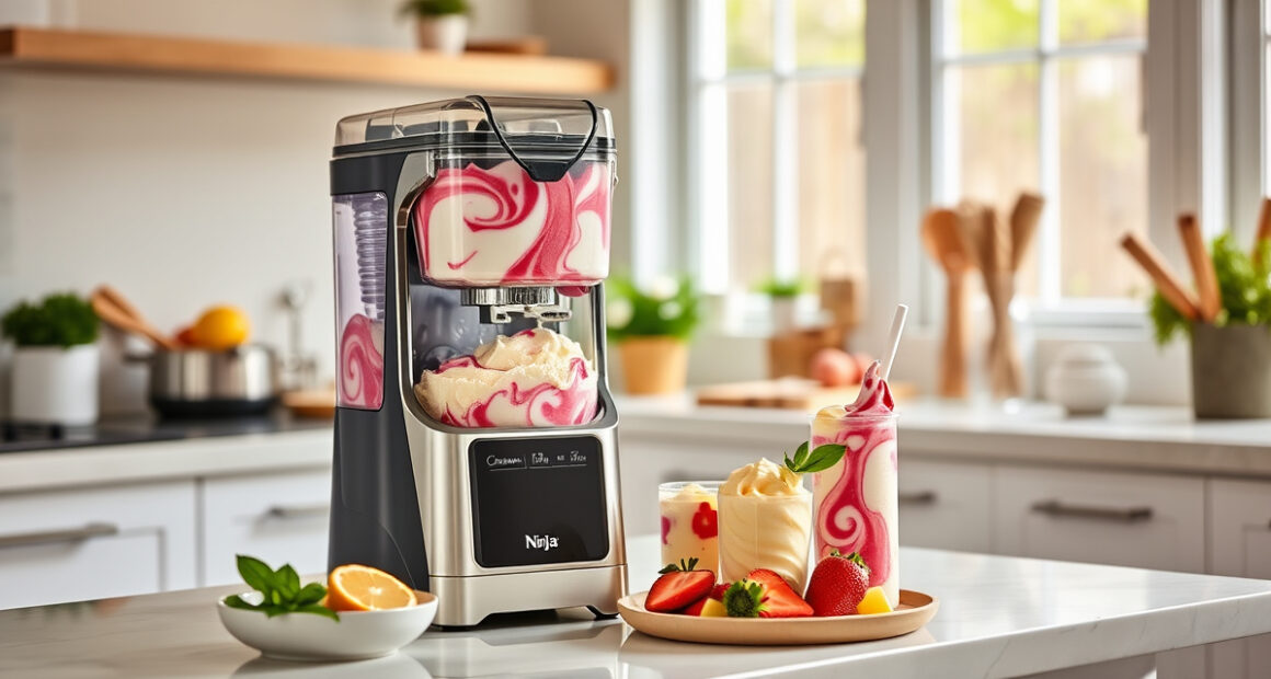 Make Summer Sweets with Ninja NC701 CREAMi Swirl Ice Cream Maker