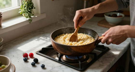 Orzotto Al Formaggio, Speck E Frutti Di Bosco