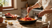 Pasta all'Amatriciana: Sweet Tomato, Crisp Guanciale, No Debate