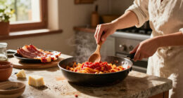 Pasta all'Amatriciana: Sweet Tomato, Crisp Guanciale, No Debate