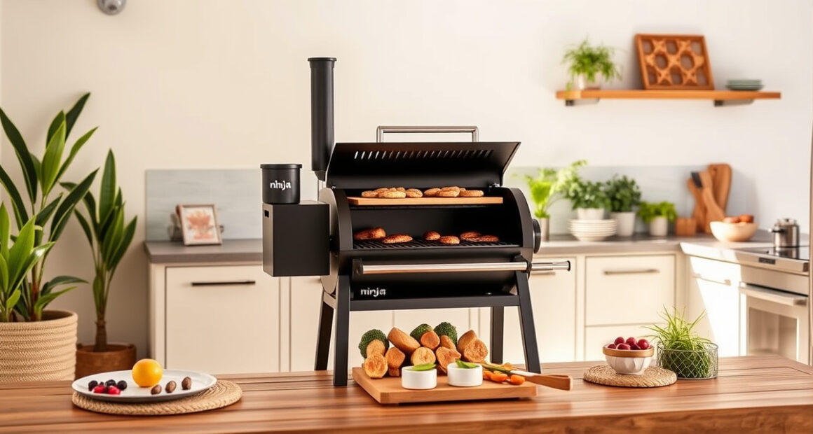 Summer Grill & Smoke with Ninja Outdoor Woodfire Pro XL