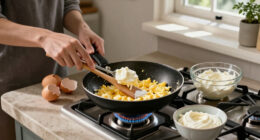 Not Milk, Not Cream: The Ingredient That Makes Scrambled Eggs Extra-Delicious