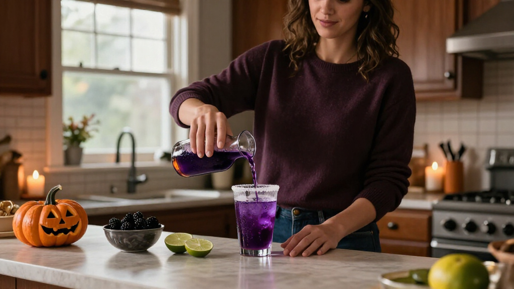 These Midnight Margaritas Are The Ultimate Halloween Cocktail