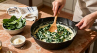 Tuscan Creamed Spinach