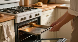 Why You Should Never Store Sheet Pans In Your Oven